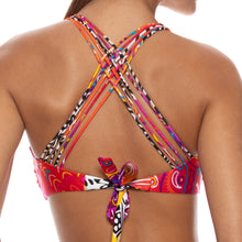 WILD VOLTAGE - Strappy Bandeau Top