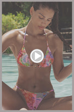 BLOOMING SPARK - Triangle Top & Moderate Bottom • Multicolor