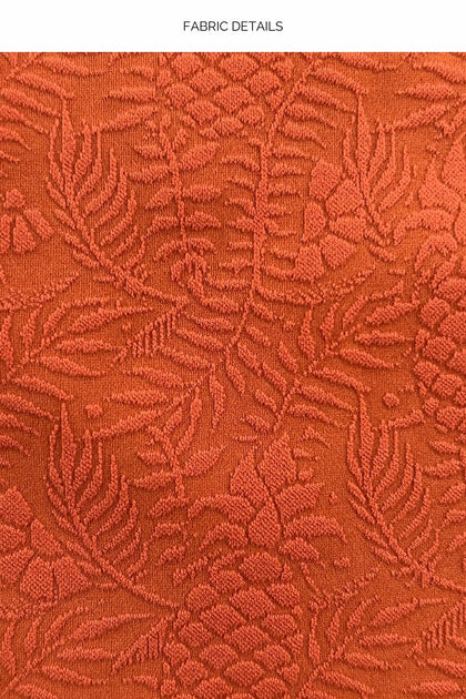 BAMBOO SANDS - Molded Push Up Bandeau Halter Top & Seamless Full Tie Side Bottom • Terracota