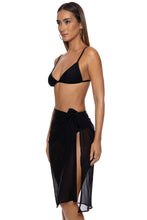 SHEER INTENTIONS - Long Wrap  • Black