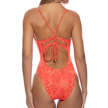 UNTAMED INSTINCT - Deep V One Piece Moderate Coverage
