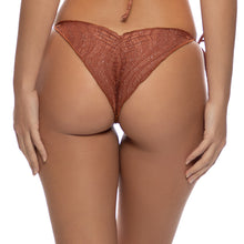 MUSE GLOW - Seamless Ruched Back Brazilian Tie Side Bottom
