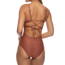 MUSE GLOW - Square Neck One Piece