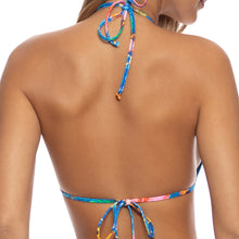 JUNGLE REIGN - Molded Push Up Bandeau Halter Top