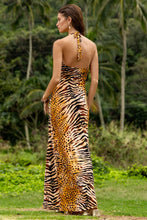 TIGRESSA - Halter Long Dress • Multicolor
