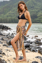 FEMME ALLURE - Rings Halter Top & Long Wrap  • Black