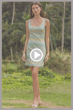 LUCID WATERS - Tank Short Dress • Multicolor