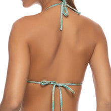 LUCID WATERS - Molded Push Up Bandeau Halter Top