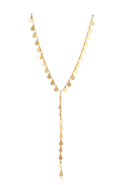 JEWELRY - Cha Cha Lariat Necklace • Gold