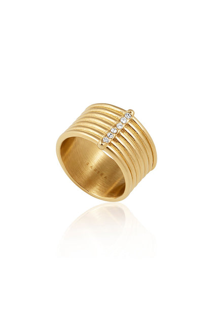 JEWELRY - Duke Band Ring • Gold