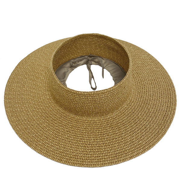 LULI HAT - Gold Shimmer Visor