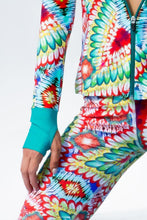 WILD HEART - Fitted Zip Jacket & Mixed Waistband Capri • Multicolor