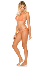 COSITA BUENA - Halter Triangle Top & Wavey Ruched Back Full Tie Side Bottom • Azafran