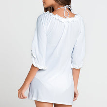 Ruffle V Neck Dress