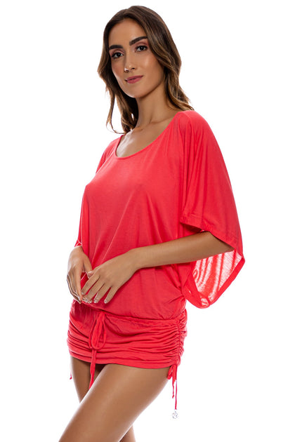 COSITA BUENA - South Beach Dress • Bombshell Red