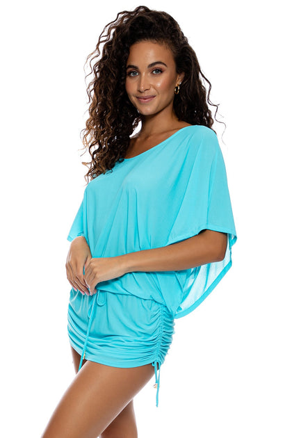 COSITA BUENA - South Beach Dress • Aquamarine