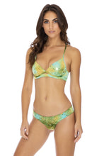 OFF DUTY MERMAID - Underwire Top & Seamless Wavey Ruched Back Bottom • Multicolor