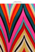 RULE BREAKER - Underwire Top & Seamless Wavy Ruched Back Bottom • Multicolor