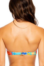 TWISTED MERMAID - Underwire Push Up Bandeau Top & Seamless Full Ruched Back Bottom • Multicolor Campaign