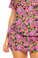 SEXY SEÑORITA - Ruffle Dress • Pink Black