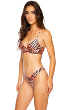 GLAM LOVIN - Underwire Top & High Leg Brazilian Bottom • Multicolor