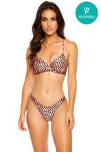GLAM LOVIN - Underwire Top & High Leg Brazilian Bottom • Multicolor
