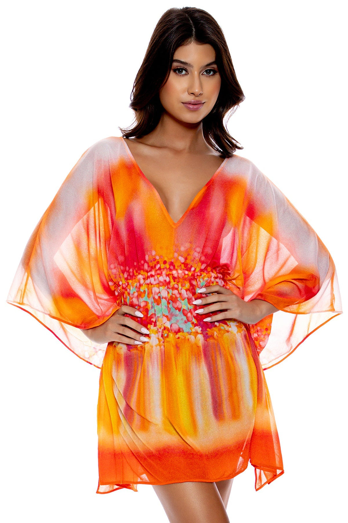 FIESTA DE FLORES - Caftan Dress • Multicolor