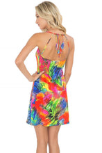 MUNDO DE COLORES - Tassel Back Mini Dress • Multicolor