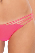 VERANO DE RUMBA - Multi Cross Strap Bra Top & Strappy Front Side Moderate Bottom • Bombshell Red