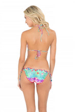 PEQUEÑO PARAISO - Wavey Triangle Top & Wavey Ruched Back Full Tie Side Bottom • Multicolor