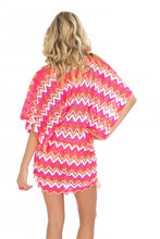 FLAMINGO BEACH - Cabana V Neck Dress • Multicolor