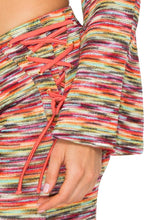 CHA CHA CHA - Cuba Libre Crop Top & Cha Cha Lace Flare Pants • Multicolor