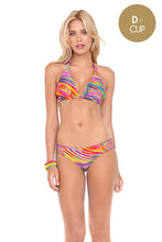 DREAMIN - Triangle Halter Top & Multi Strings Full Bottom • Multicolor