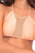 LET'S BE MERMAIDS - Crochet Loops Center Halter Top & Full Bottom • Sea Shell