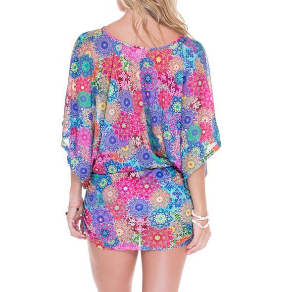 SUNBURST - Cabana V Neck Dress