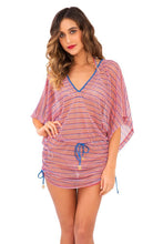 AMERICAN DREAM - Cabana V Neck Dress • Multicolor