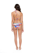 BELLAMAR - Zig Zag Knotted Cut Out Triangle Top & Cut Out Moderate Bottom • Multicolor