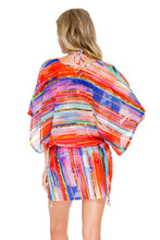 BELLAMAR - Cabana V Neck Dress • Multicolor