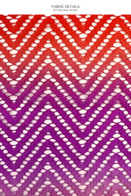 LULI SUNSET - Diamond Cut Short Dress • Multicolor