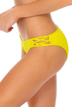 ORILLAS DEL MAR - Triangle Halter Top & Full Bottom • Glowstick