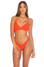 ORILLAS DEL MAR - Underwire Top & High Leg  Bottom • Fuego