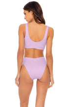 ORILLAS DEL MAR - Laceup Bralette & High Leg Banded Waist Bottom • Unicorn