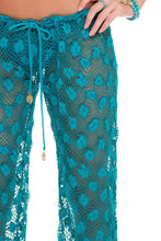 COSITA BUENA - Crochet Illusion Halter Top & Beach Pant • Exuma