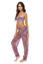 CANDELA - Cut Out Underwire Top & Smocked Gipsy Pant • Multicolor