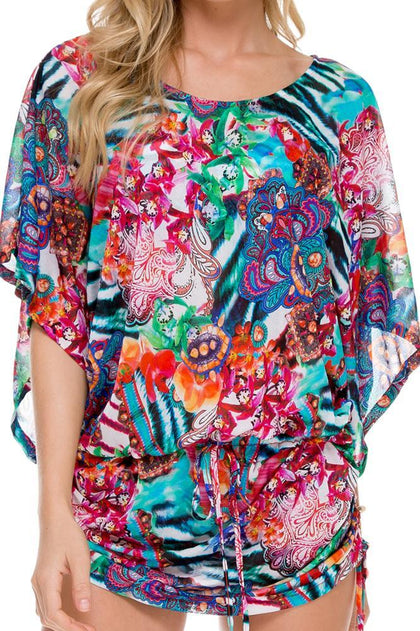 LIKE A FLAME - South Beach Dress • Multicolor