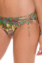 CALLEJERA - Triangle Halter Top & Reversible Sexy Side Full Bottom • Multicolor