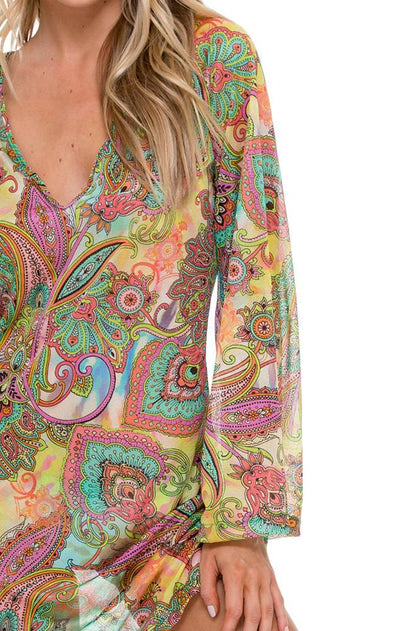 CALLEJERA - Boheme Tunic • Multicolor