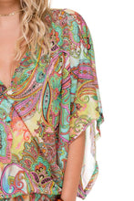 CALLEJERA - Cabana V Neck Dress • Multicolor