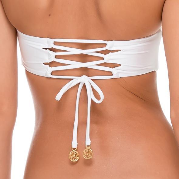 ATREVIDA - Multicolor Crochet Underwire Bandeau Top