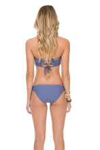 ATREVIDA - Multicolor Crochet Underwire Bandeau Top & Multicolor Crochet Full Bottom • Blue Moon